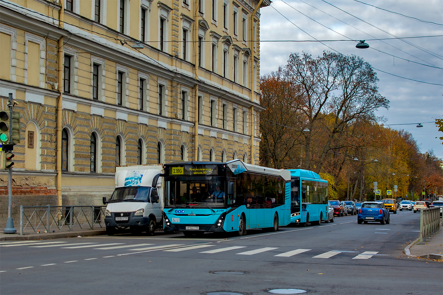 Saint Petersburg, MAZ-303.065 # 8199