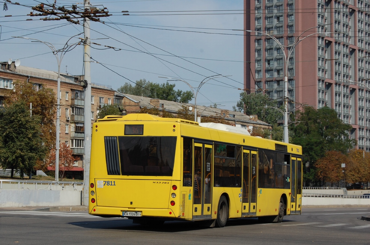 Kyiv, MAZ-203.015 # 7811