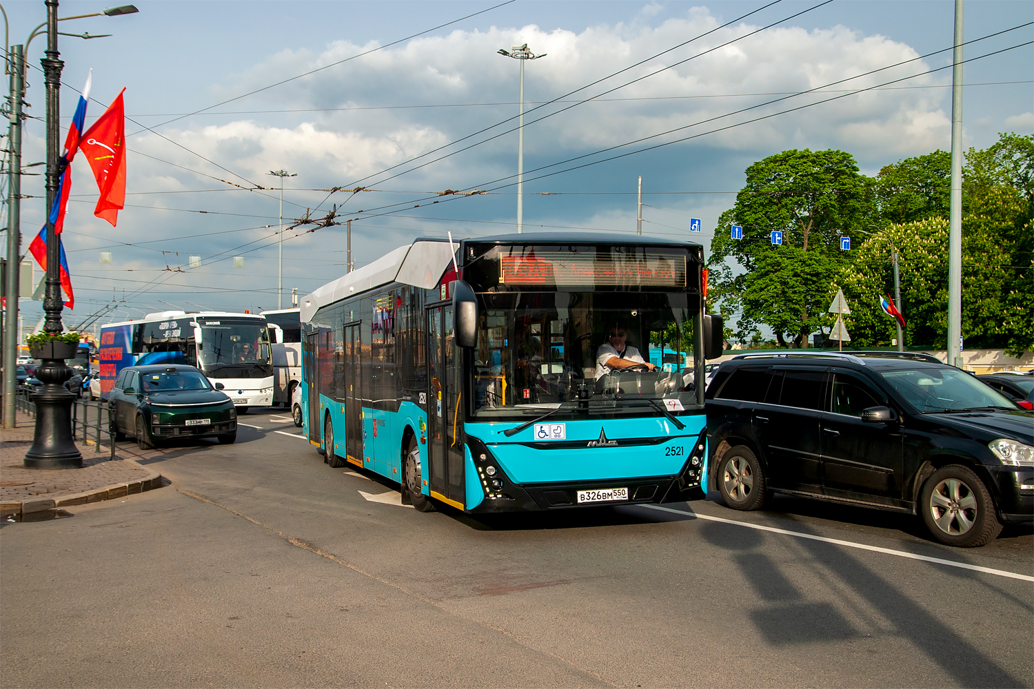 Saint Petersburg, MAZ-303.E23 # 2521