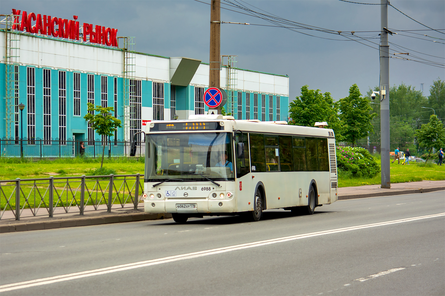 Saint Petersburg, LiAZ-5292.60 # 6988