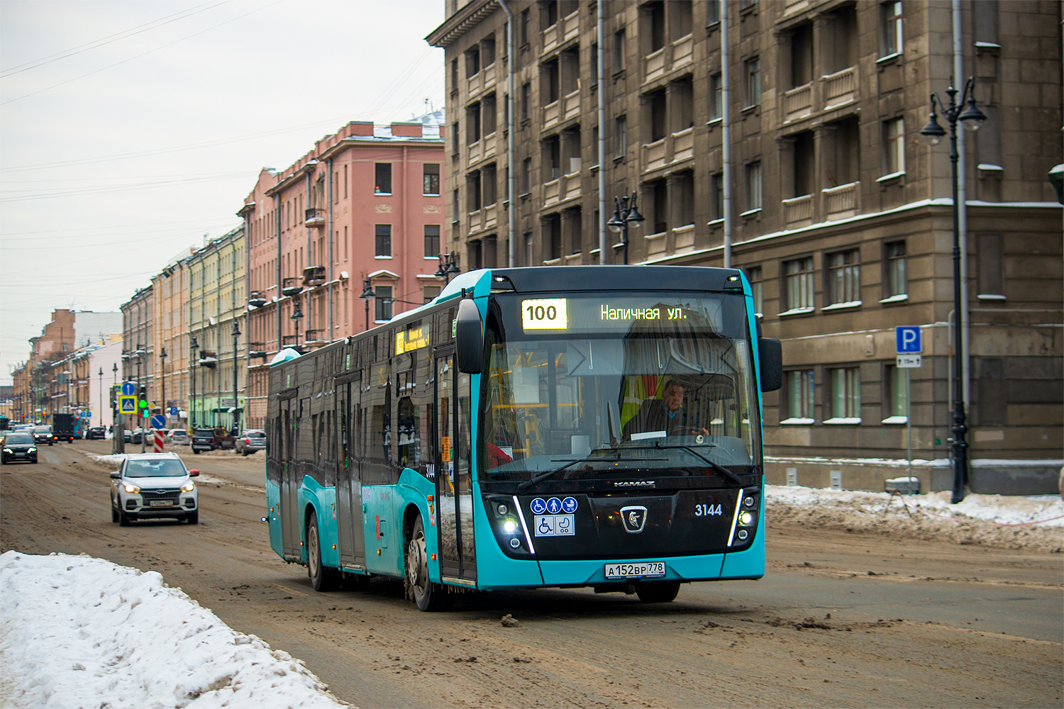 Saint Petersburg, NefAZ-5299-40-52 # 3144