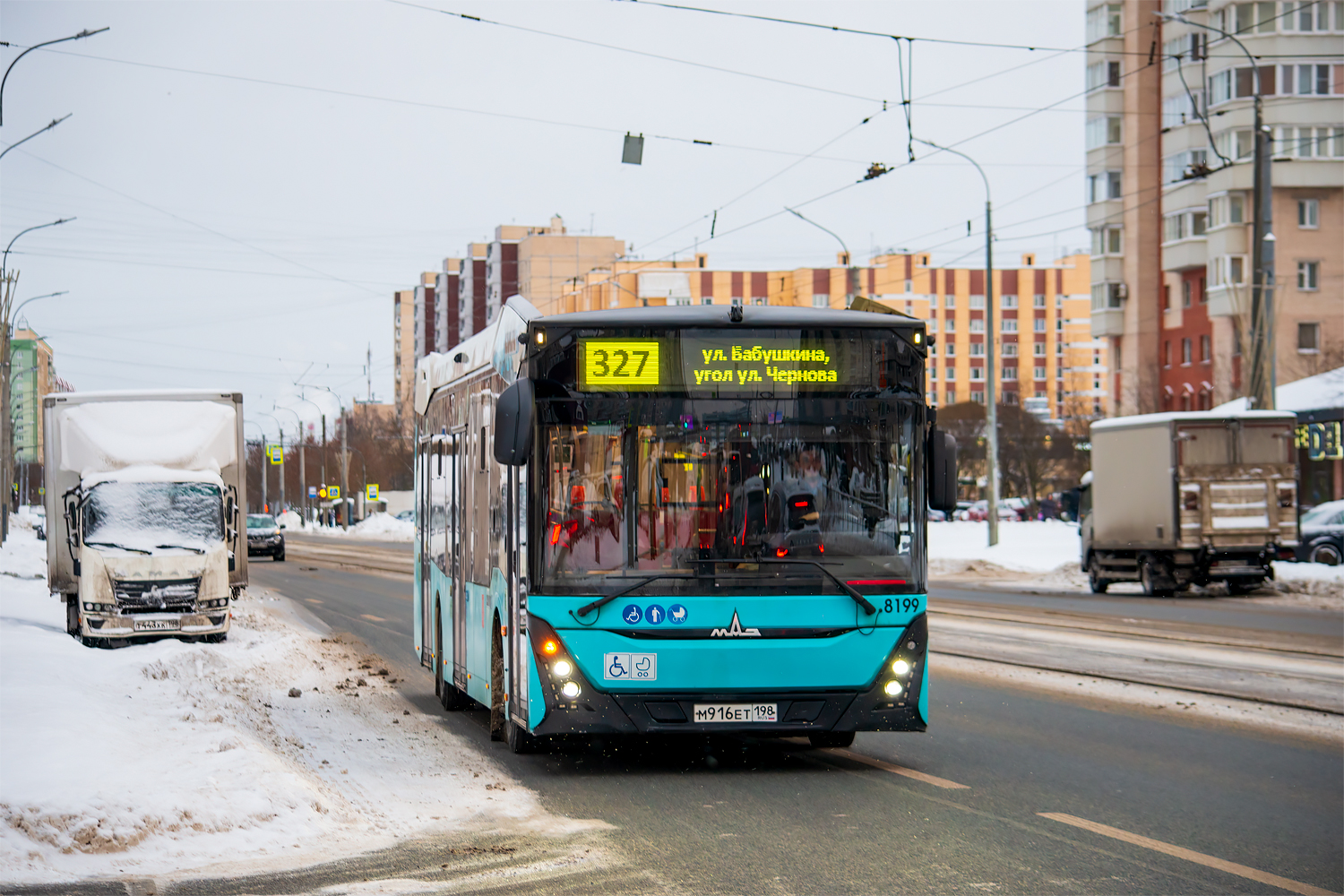 Saint Petersburg, MAZ-303.065 # 8199