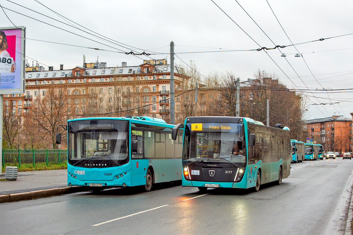 Saint Petersburg, NefAZ-5299-40-52 # 3177