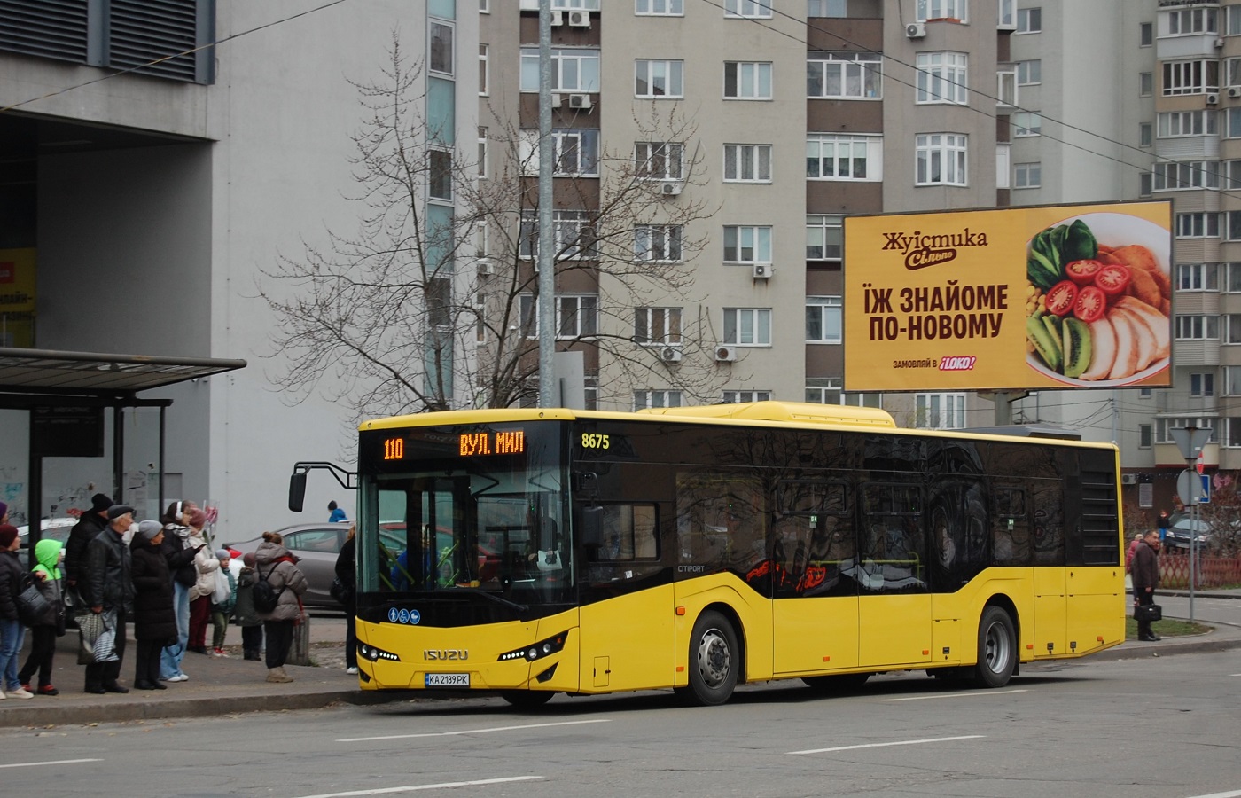 Kyiv, Anadolu Isuzu Citiport 12 # 8675