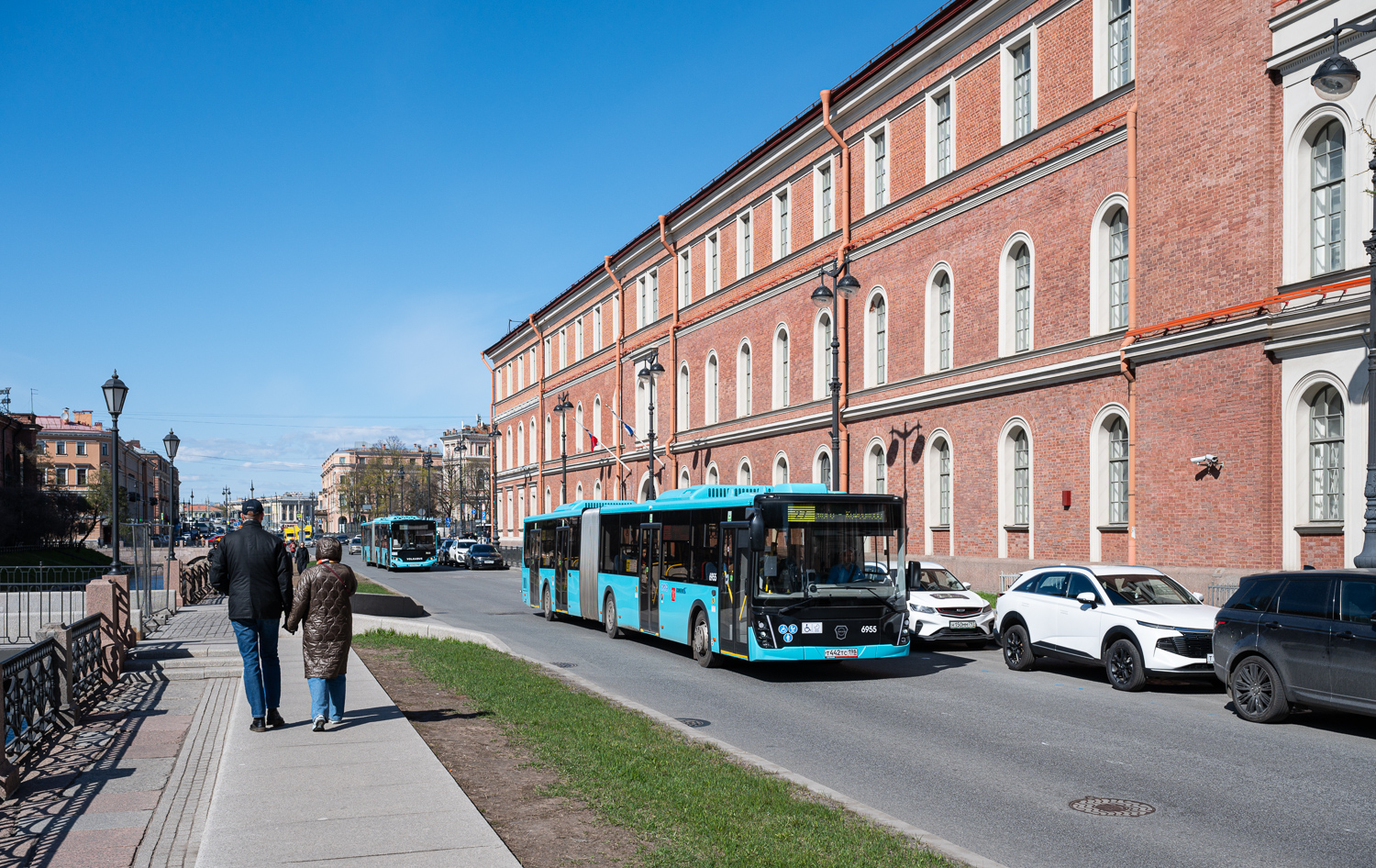 Saint Petersburg, LiAZ-6213.65 # 6955
