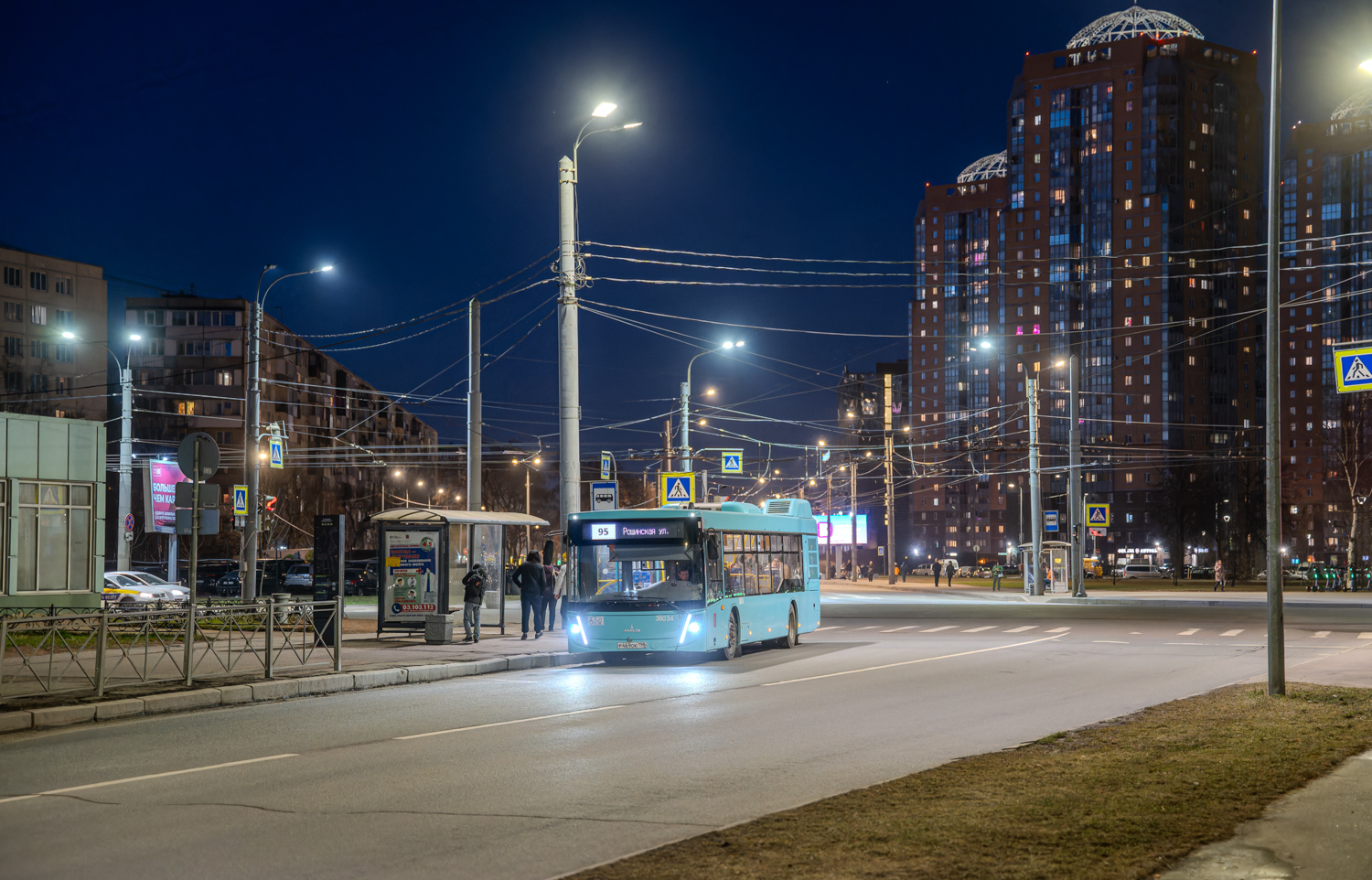 Saint Petersburg, MAZ-203.945 # 38034