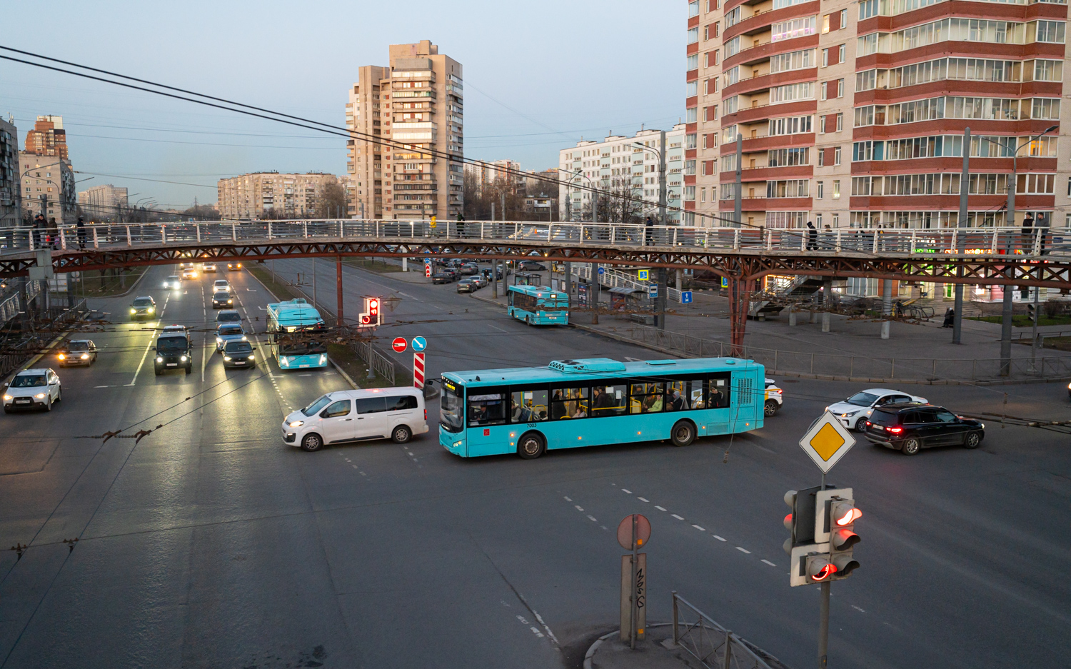 Saint Petersburg, Volgabus-5270.G4 (LNG) # 7003