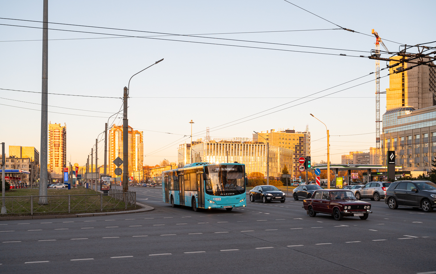 Санкт-Пецярбург, Volgabus-5270.G4 (LNG) № 6651