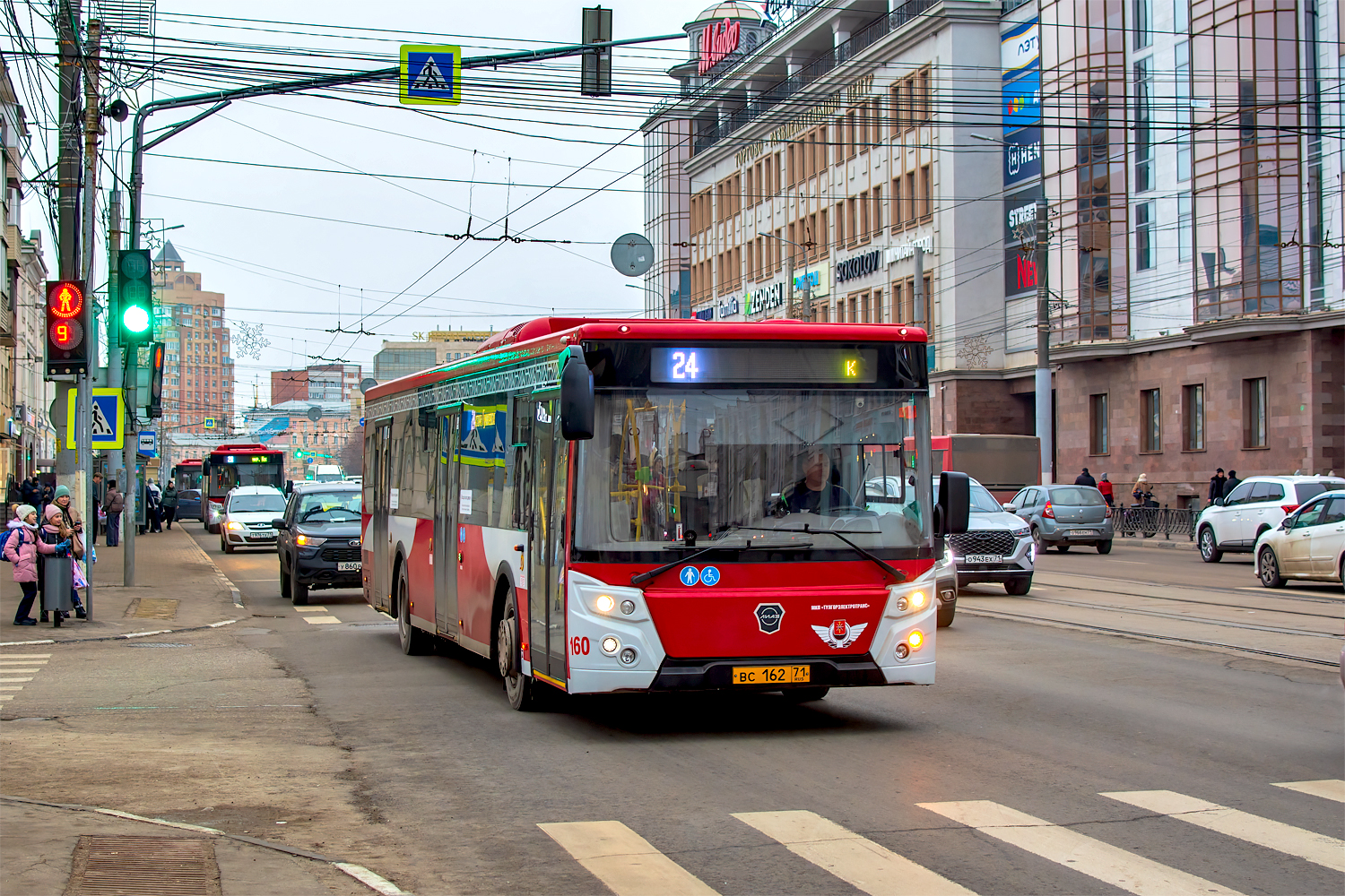 Tula, LiAZ-5292.65 Nr. 160