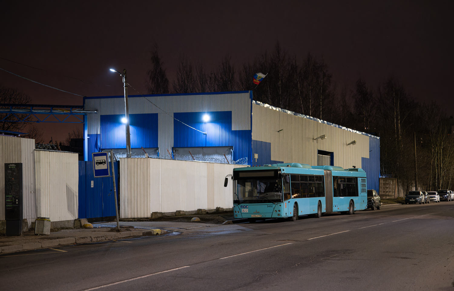 Saint Petersburg, MAZ-216.066 № 2452