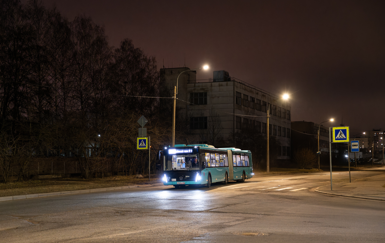 Санкт-Пецярбург, ЛиАЗ-6213.65 № 2814