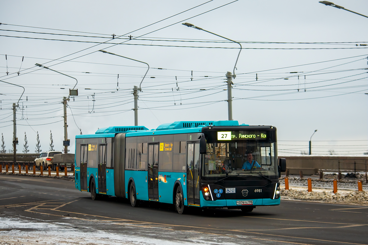 Saint Petersburg, LiAZ-6213.65 # 6981