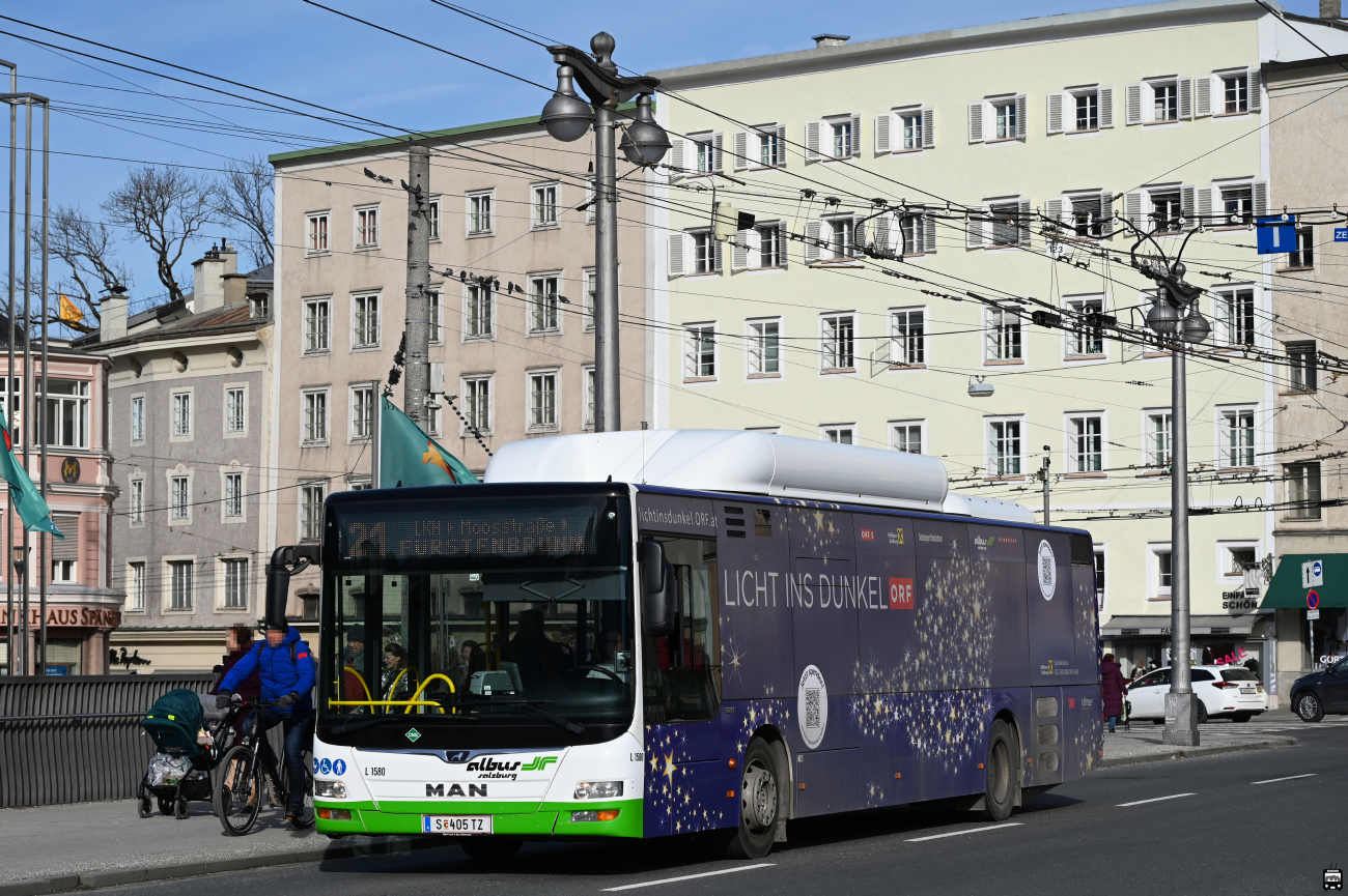 Salzburg, MAN A21 Lion's City NL313 CNG No. L1580