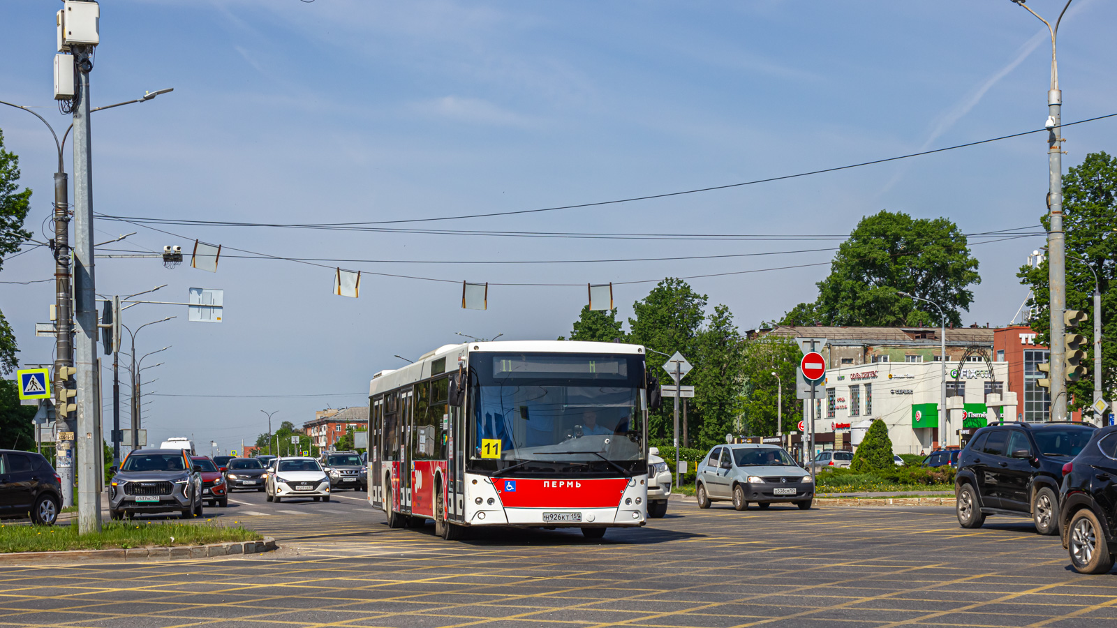 Пермь, МАЗ-203.016 № Н 926 КТ 159