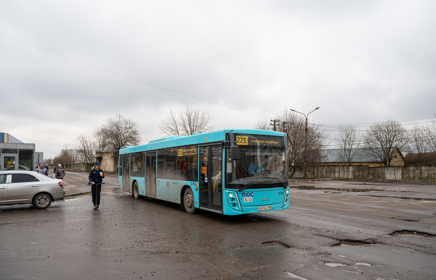 Saint Petersburg, MAZ-203.047 # 2183