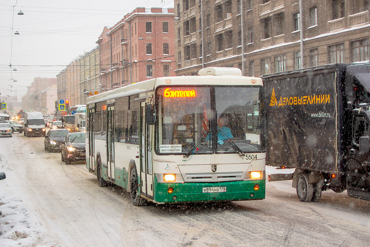 Saint Petersburg, NefAZ-52994-40-42 # 5504