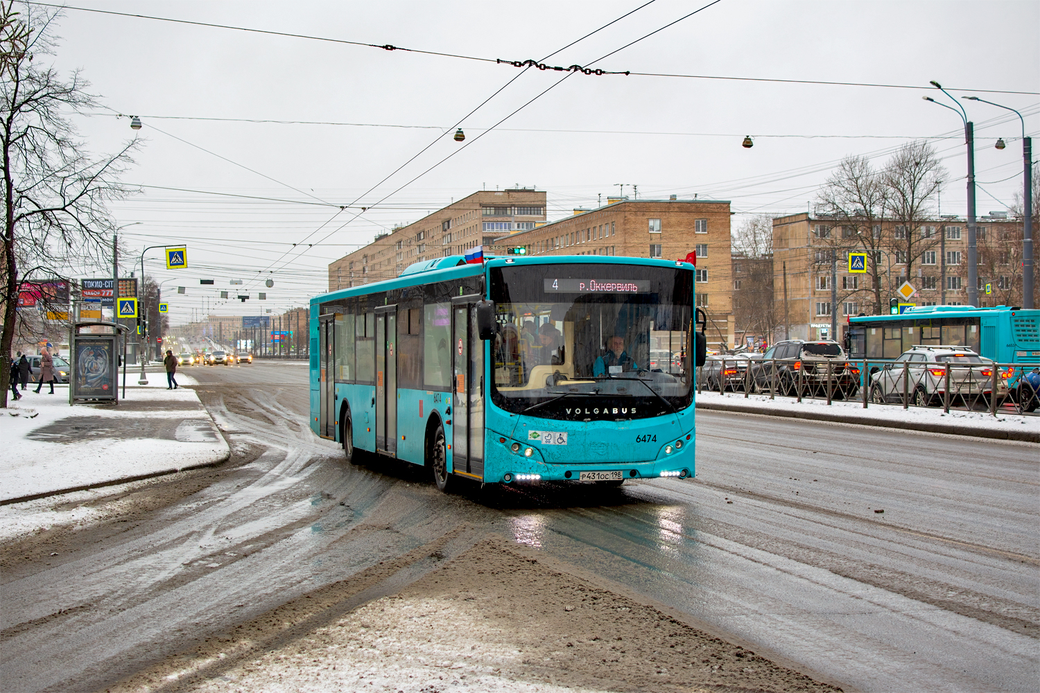 Saint Petersburg, Volgabus-5270.G4 (LNG) # 6474