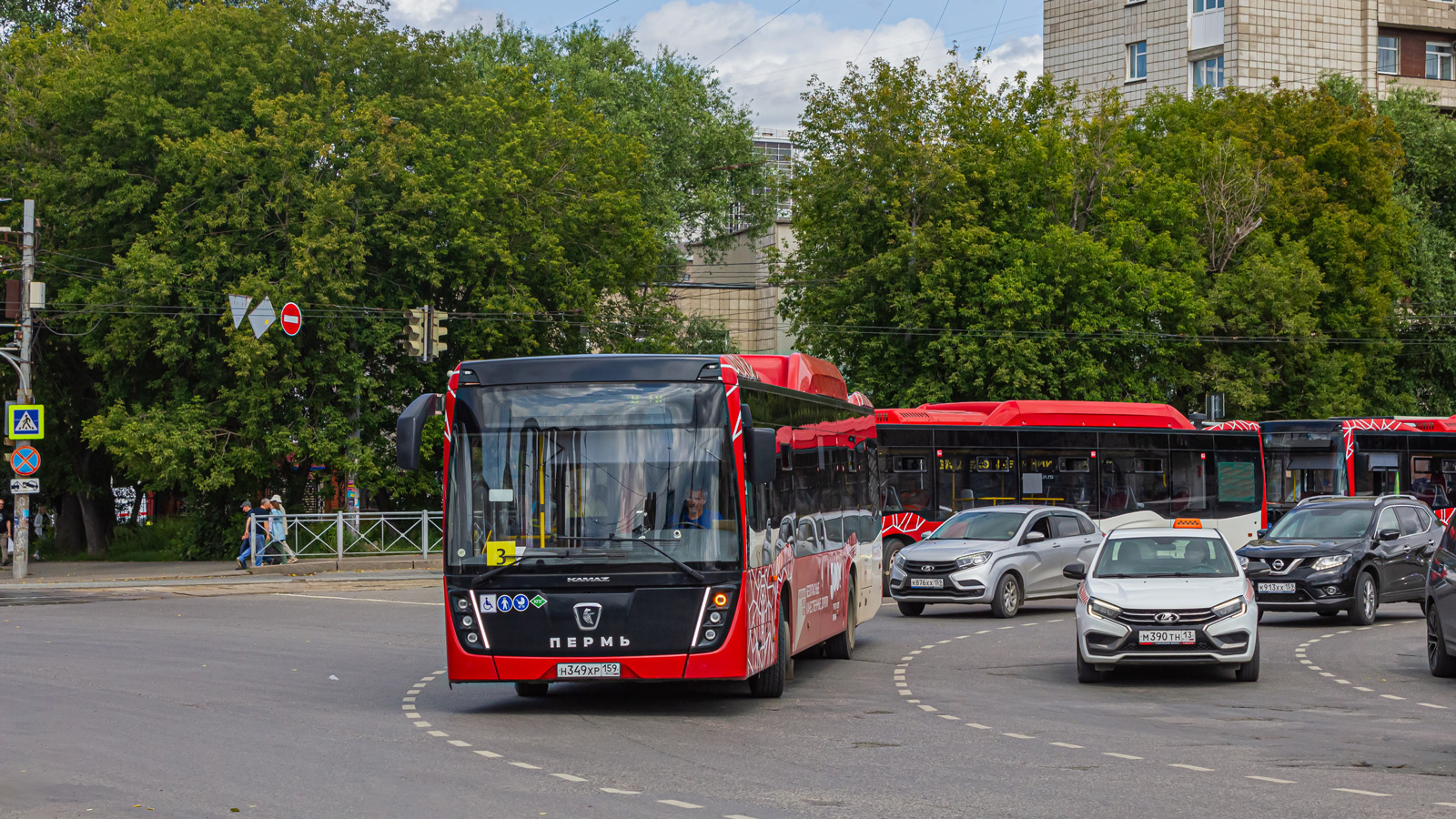 Perm, NefAZ-5299-40-57 (CNG) # Н 349 ХР 159