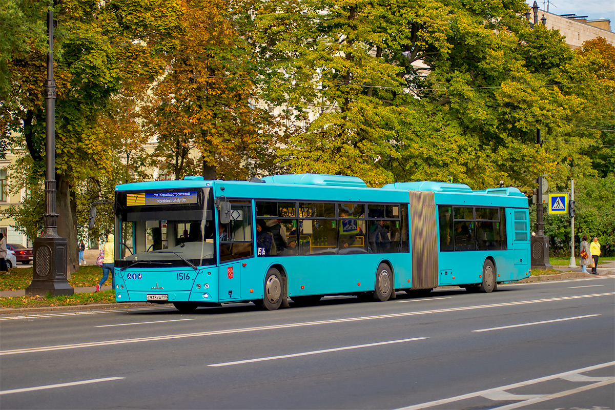 Saint Petersburg, MAZ-216.066 # 1516