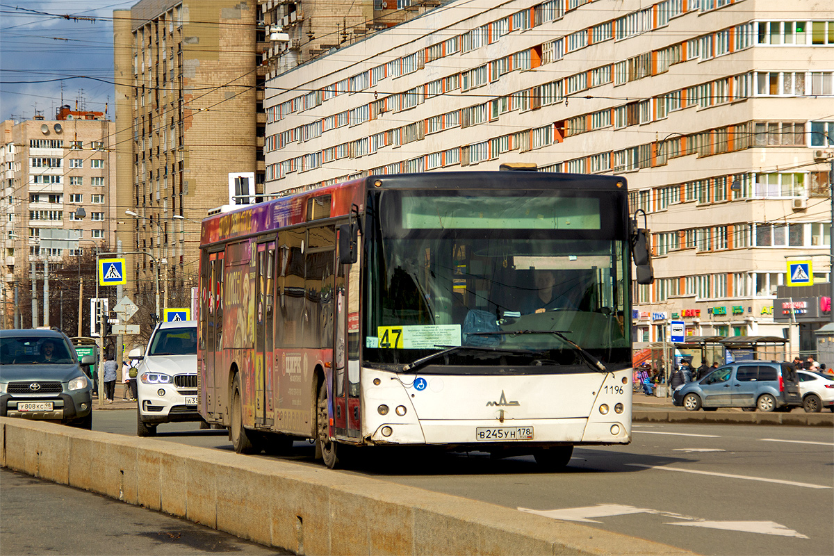 Saint Petersburg, MAZ-203.085 # 1196
