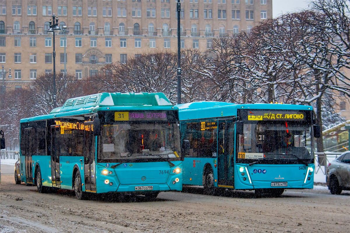 Saint Petersburg, LiAZ-5292.67 (CNG) # 7694