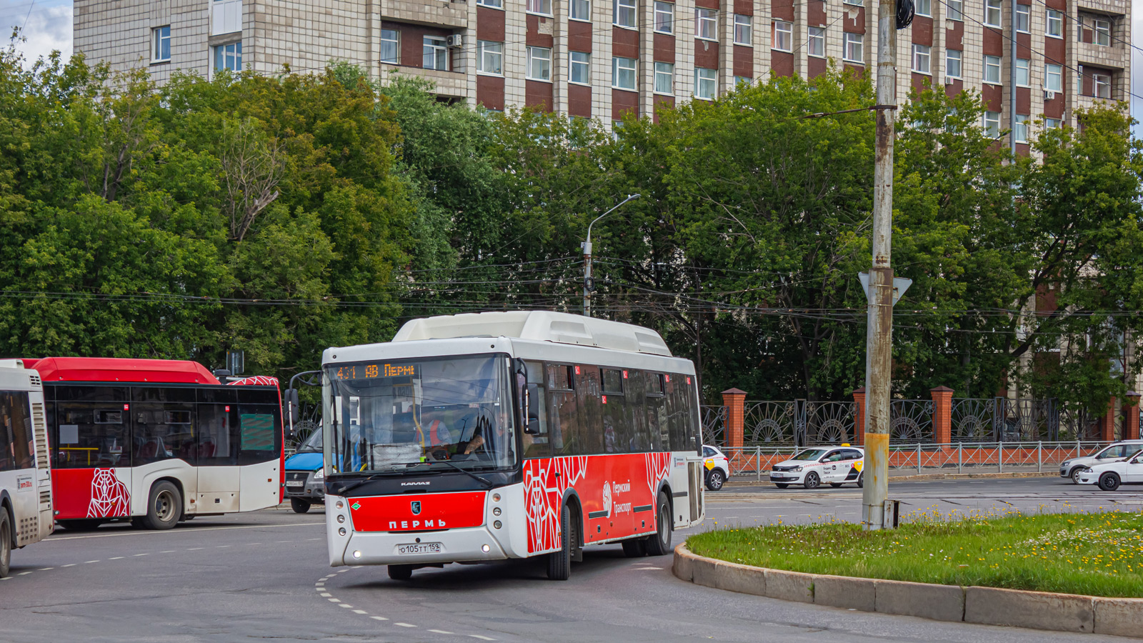 Perm, NefAZ-5299-11-56 # О 105 ТТ 159