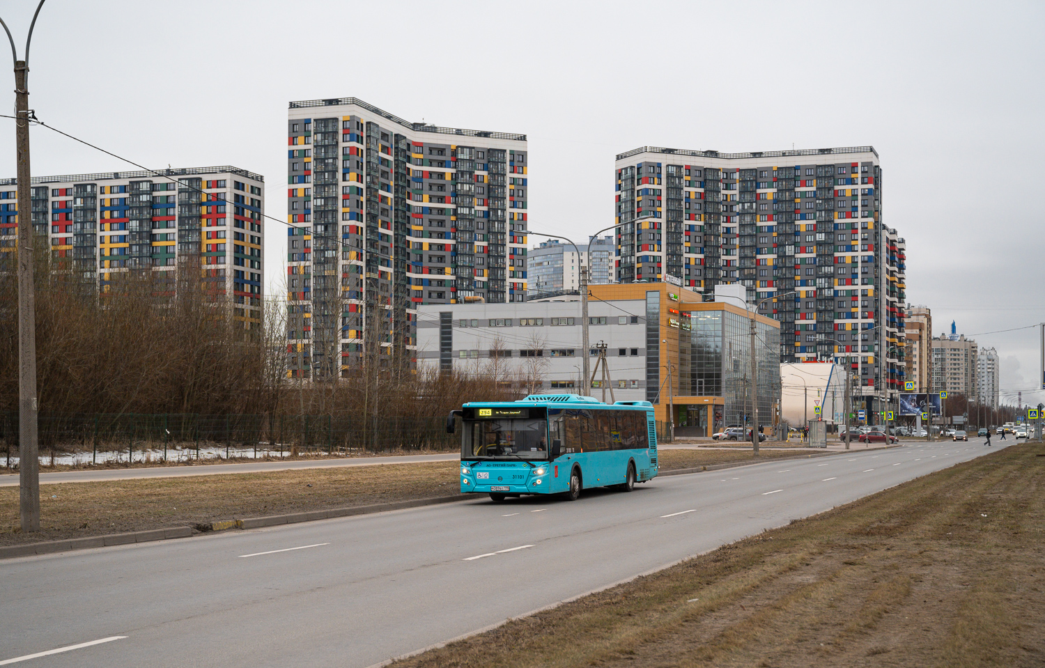 Saint Petersburg, LiAZ-5292.67 (LNG) # 31101