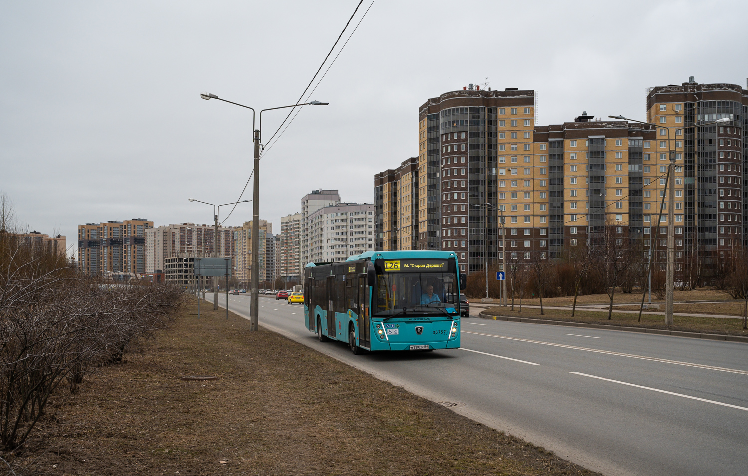 Saint Petersburg, NefAZ-5299-40-57 (LNG) # 35757