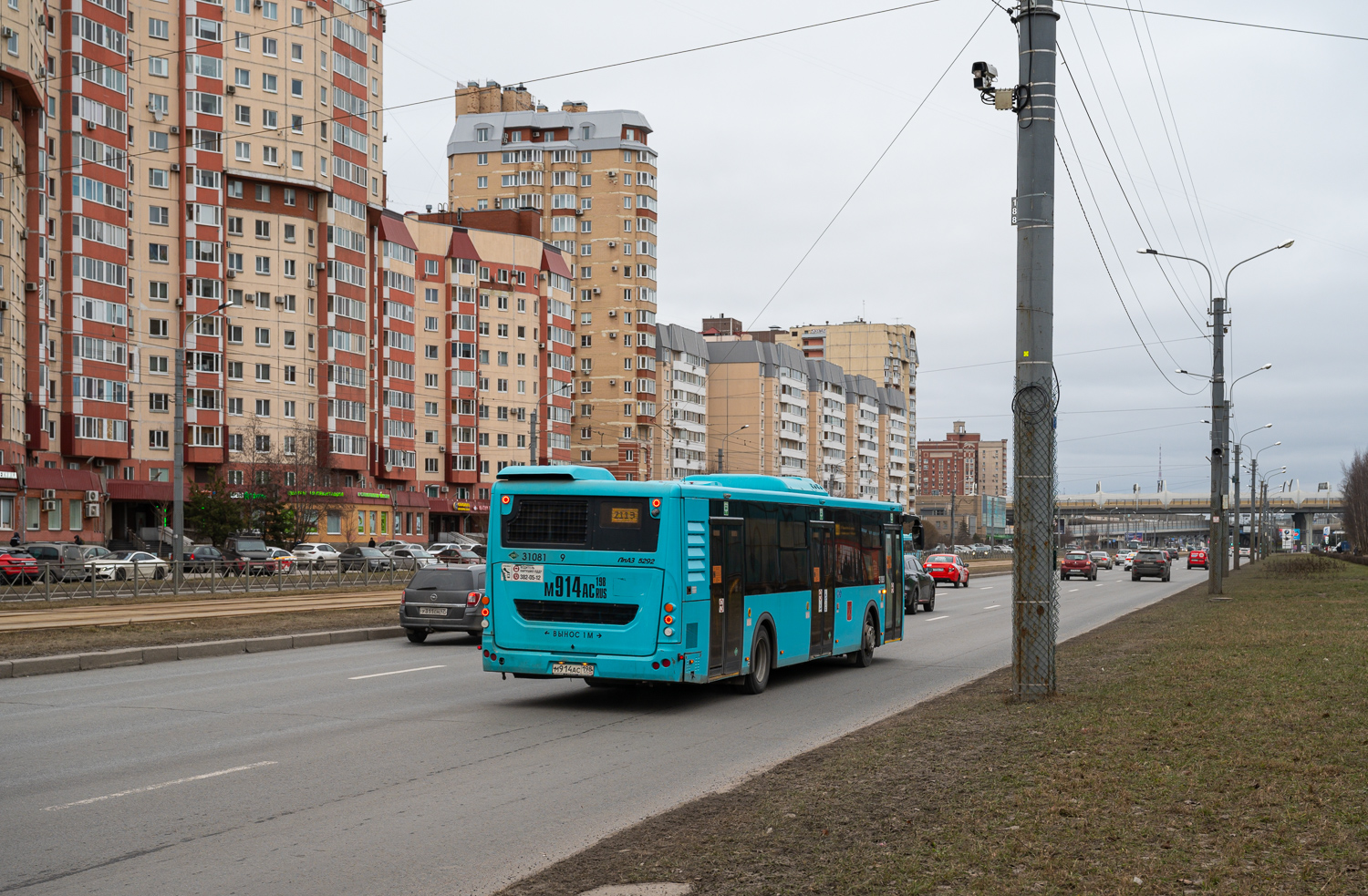 Saint Petersburg, LiAZ-5292.67 (LNG) # 31081
