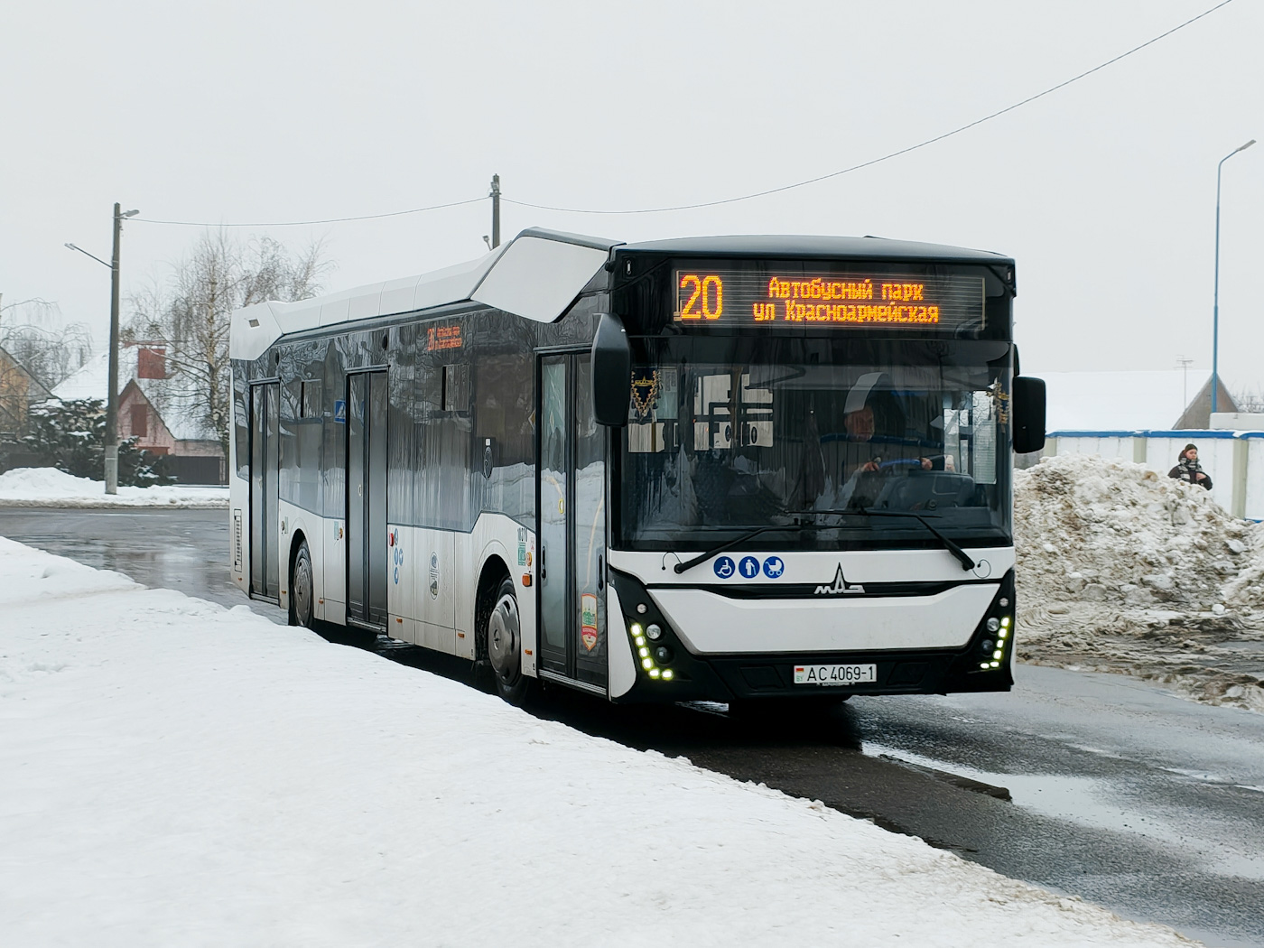 Baranavichy, MAZ-303.047 # 10370