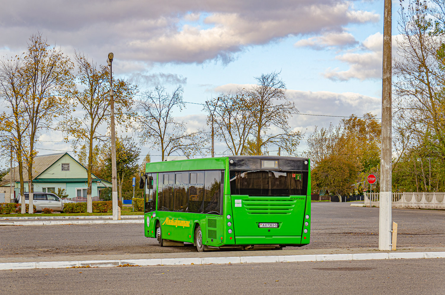 Sluck, MAZ-206.047 # АХ 7363-5