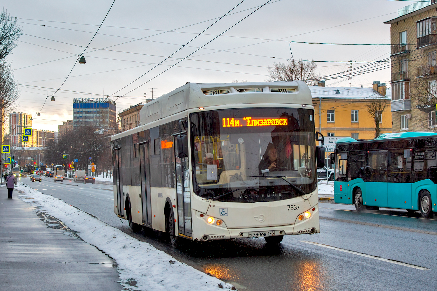 Saint Petersburg, Volgabus-5270.G2 (CNG) # 7537