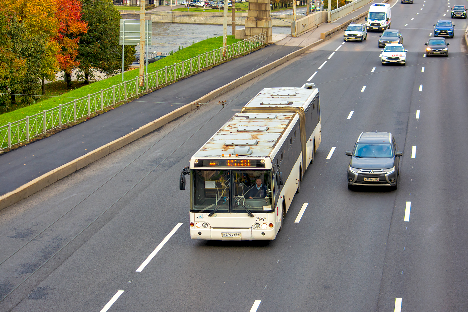 Saint Petersburg, LiAZ-6213.20 # 7499