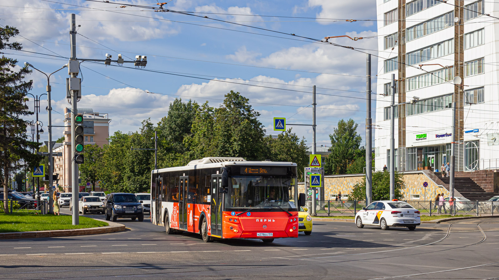 Perm, LiAZ-5292.65 No. Н 278 ЕС 159