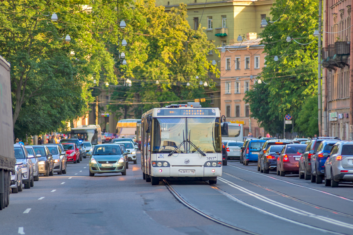 Saint Petersburg, LiAZ-6213.20 # 7497