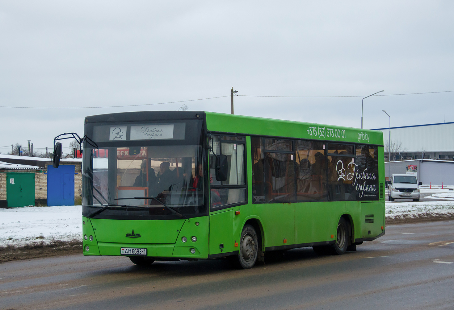 Brest region, MAZ-206.060 # АН 6693-1