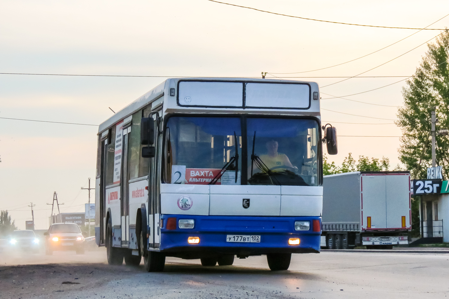 Oktyabrskiy, NefAZ-5299 (529900) Nr. У 177 ВТ 102