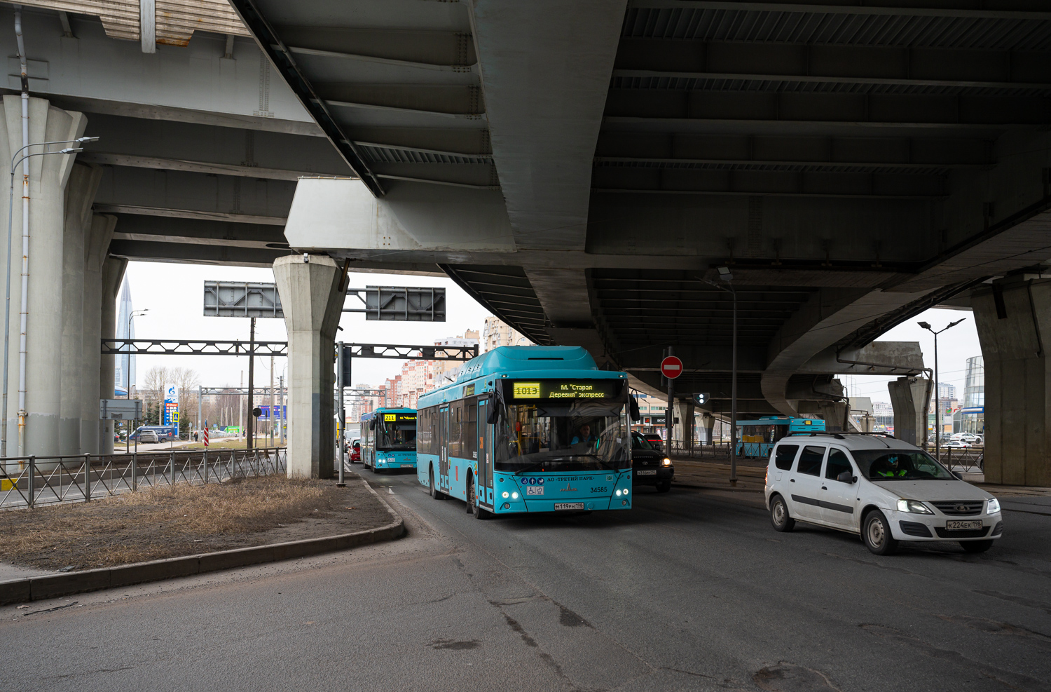 Saint Petersburg, MAZ-203.C46 No. 34585