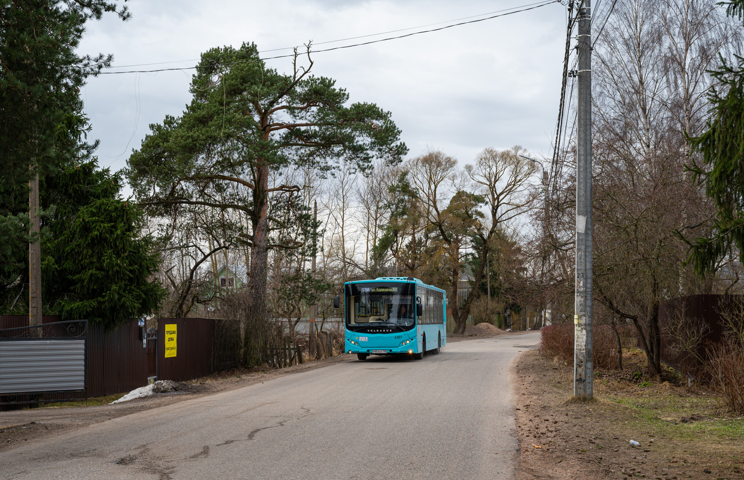 Saint Petersburg, Volgabus-5270.G4 (LNG) # 6301