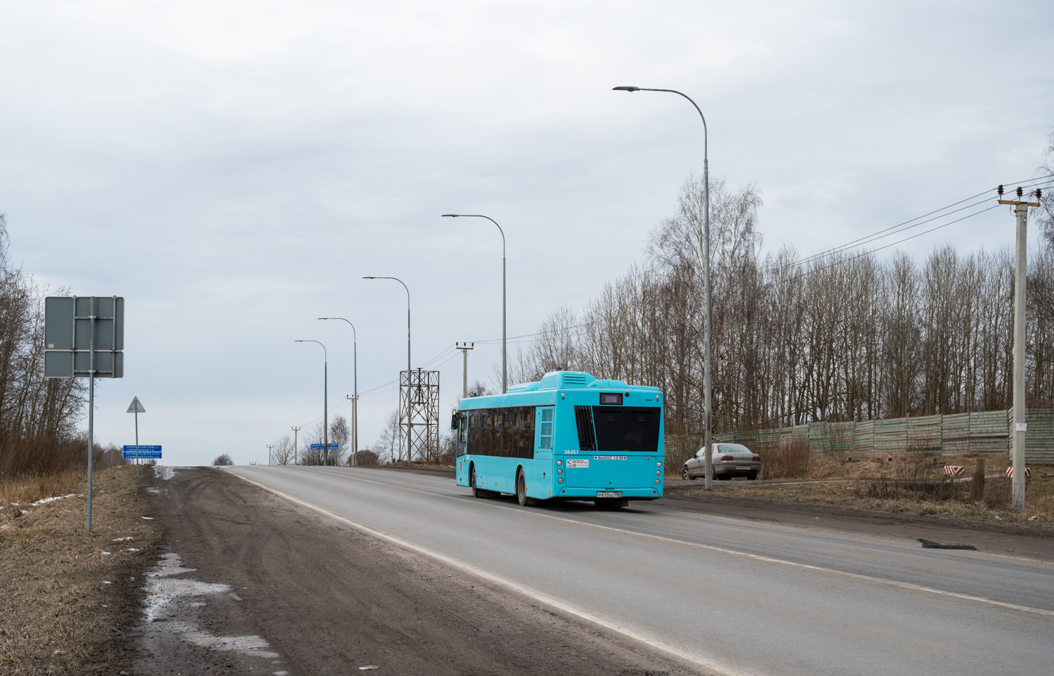 Санкт-Петербург, МАЗ-203.947 № 38451