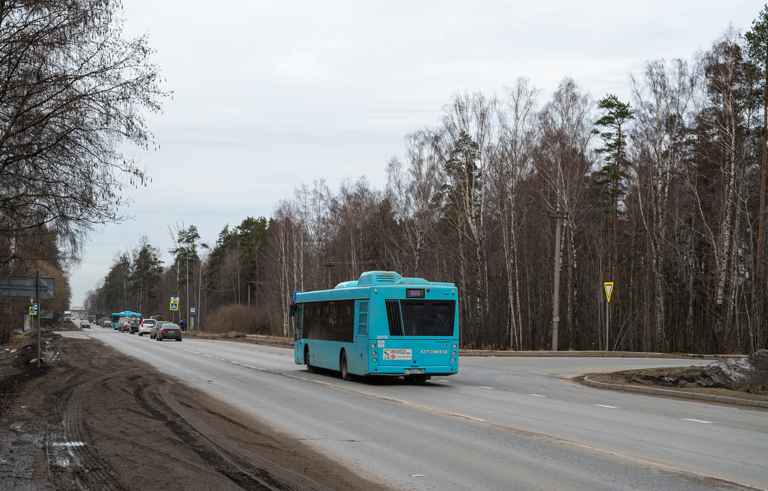 Saint Petersburg, MAZ-203.945 # 38095