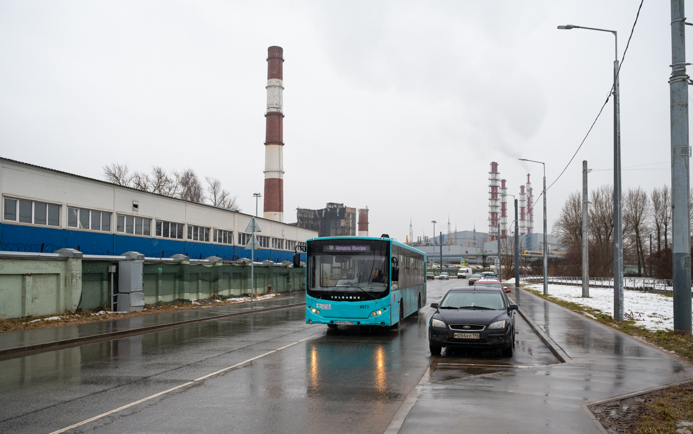 Saint Petersburg, Volgabus-5270.G4 (LNG) # 6871
