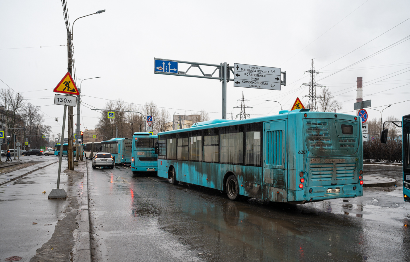 Saint Petersburg, Volgabus-5270.G4 (LNG) # 6307