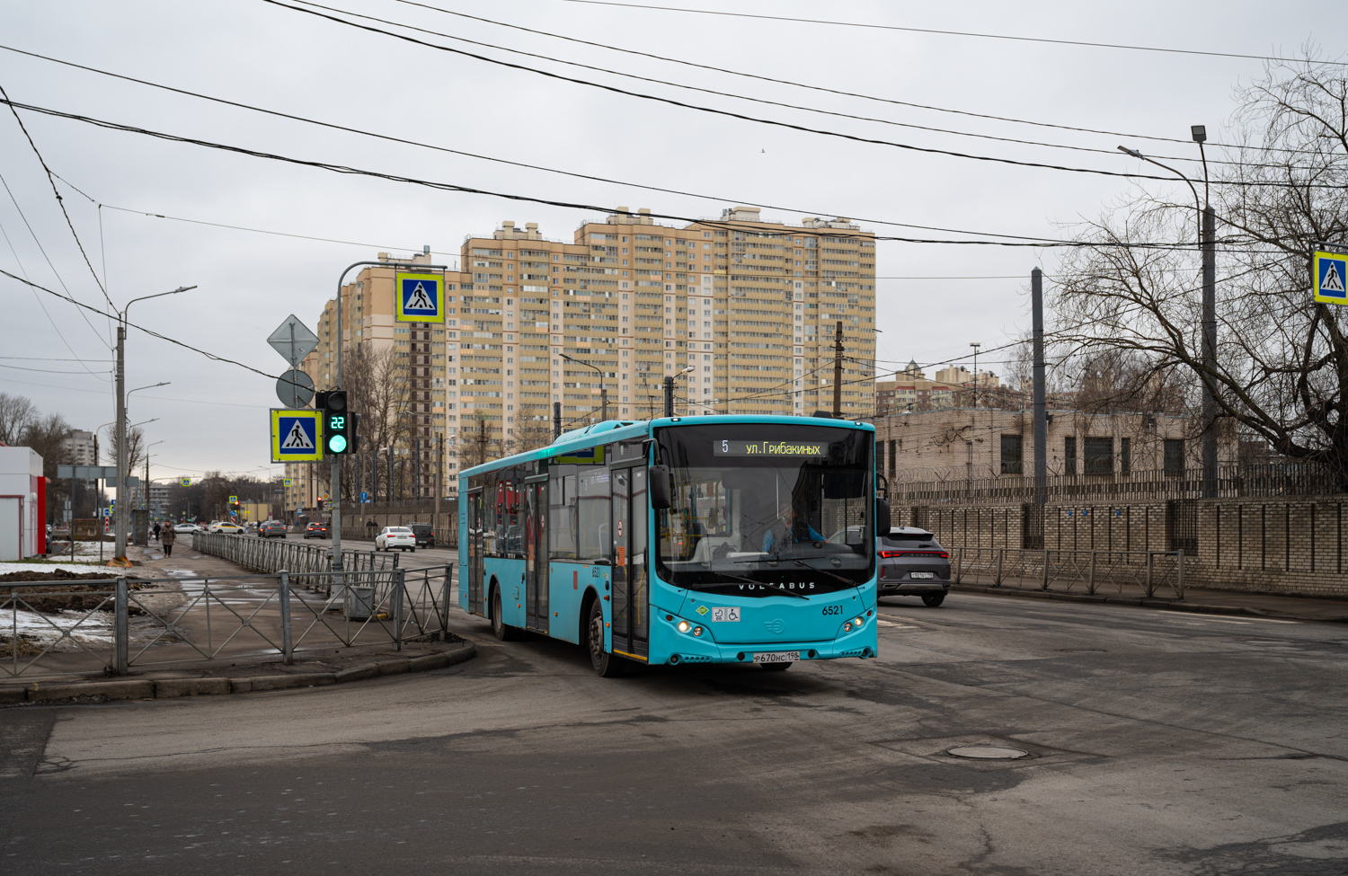 Saint Petersburg, Volgabus-5270.G4 (LNG) # 6521