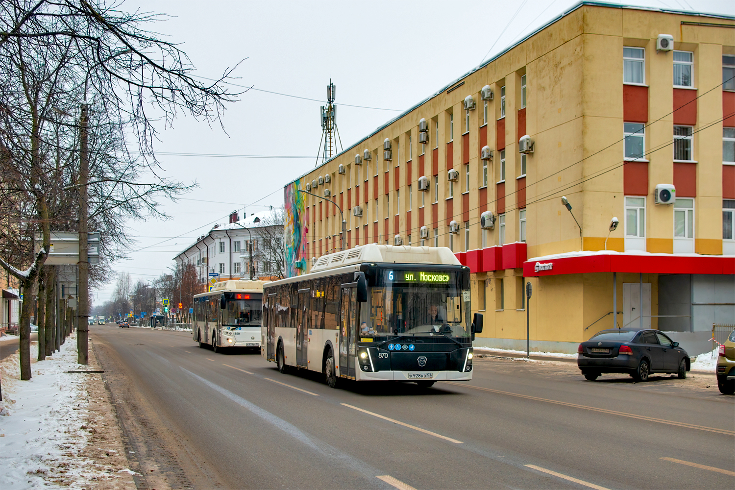 Великий Новгород, ЛиАЗ-5292.67 (CNG) № 870