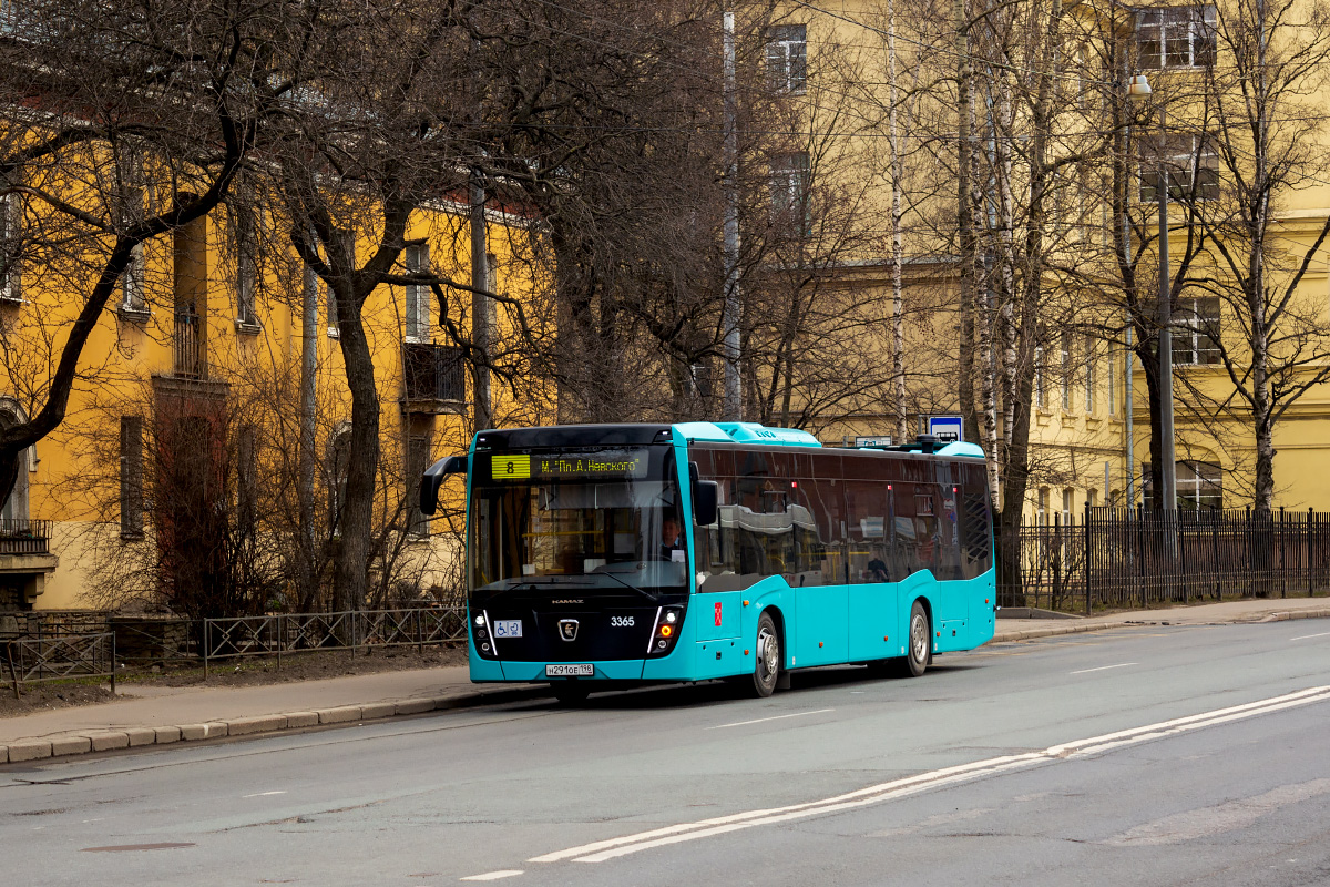 Saint Petersburg, NefAZ-5299-40-52 # 3365