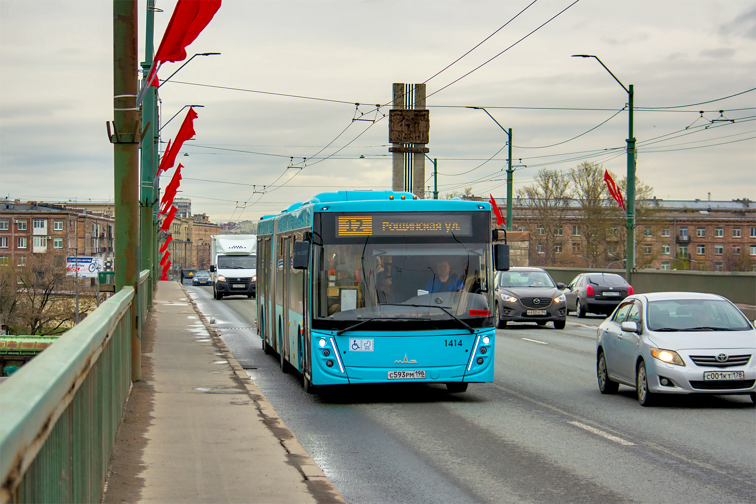 Saint Petersburg, MAZ-216.047 # 1414