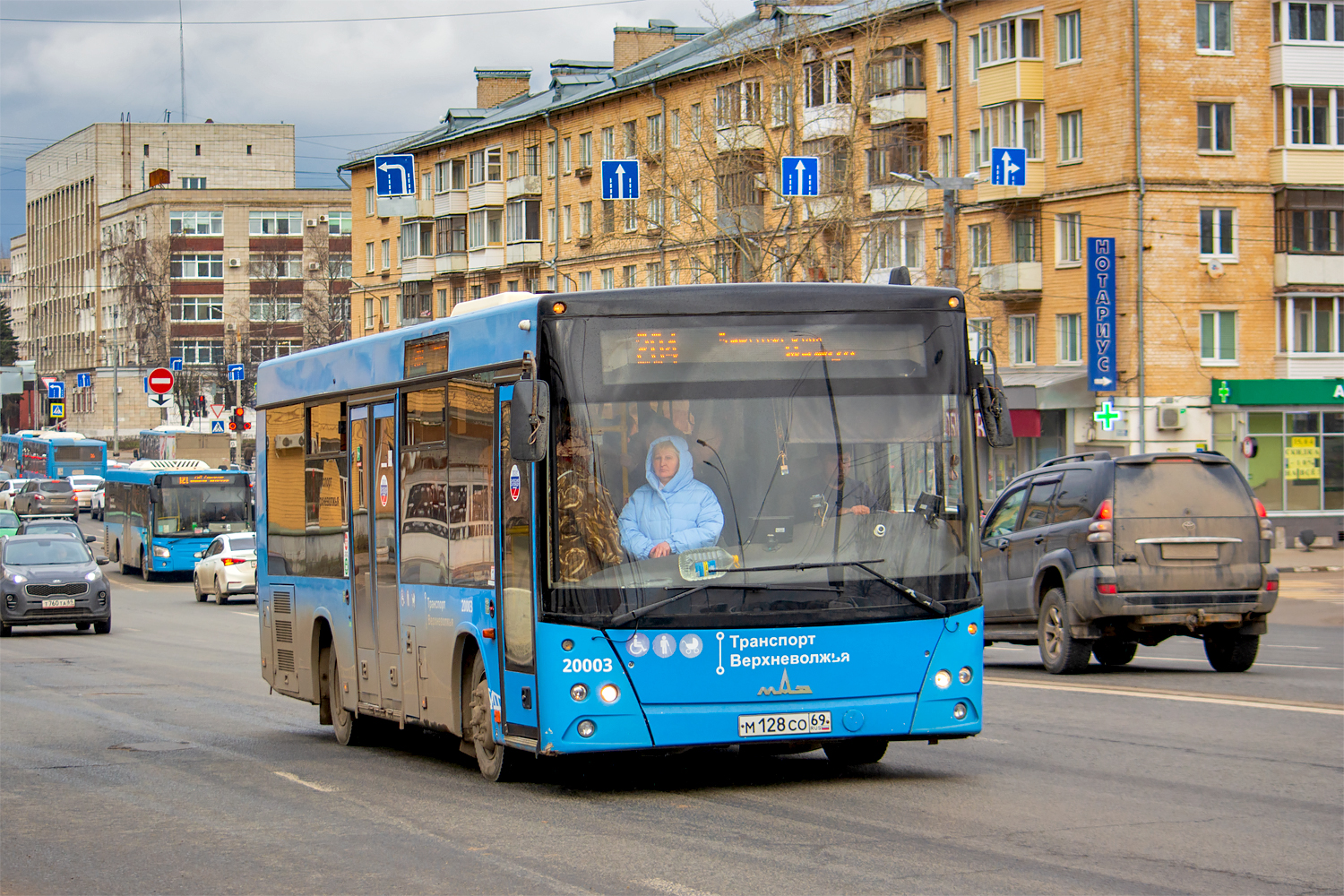 Tver, MAZ-206.086 # 20003