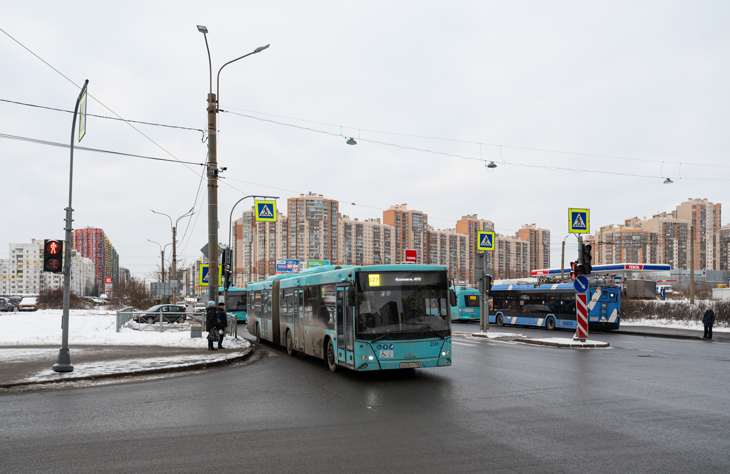 Saint Petersburg, MAZ-216.066 # 2136