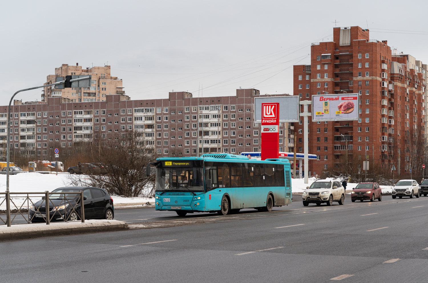 Saint Petersburg, LiAZ-5292.67 (LNG) # 31013